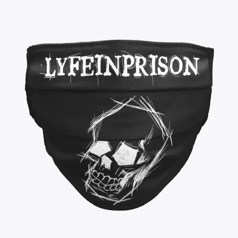 LYFEINPRISON / SKULL FACEMASK